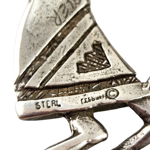 Sterling Silver Kokopelli Fertility Diety Necklace #20080 - Picture 7 of 9